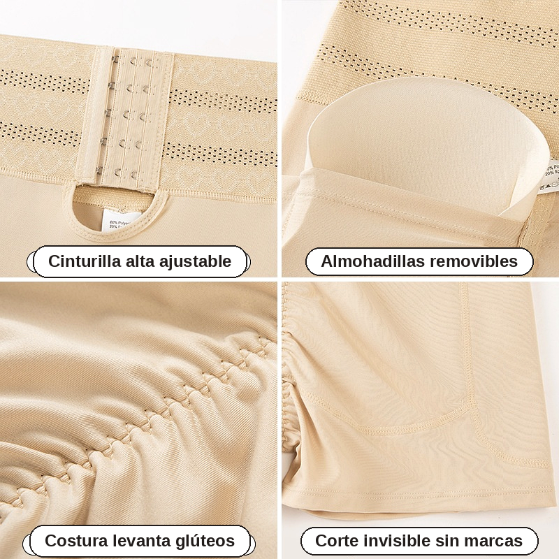 Faja Short Moldeadora | Invisible de Alta Compresión y Control de Abdomen